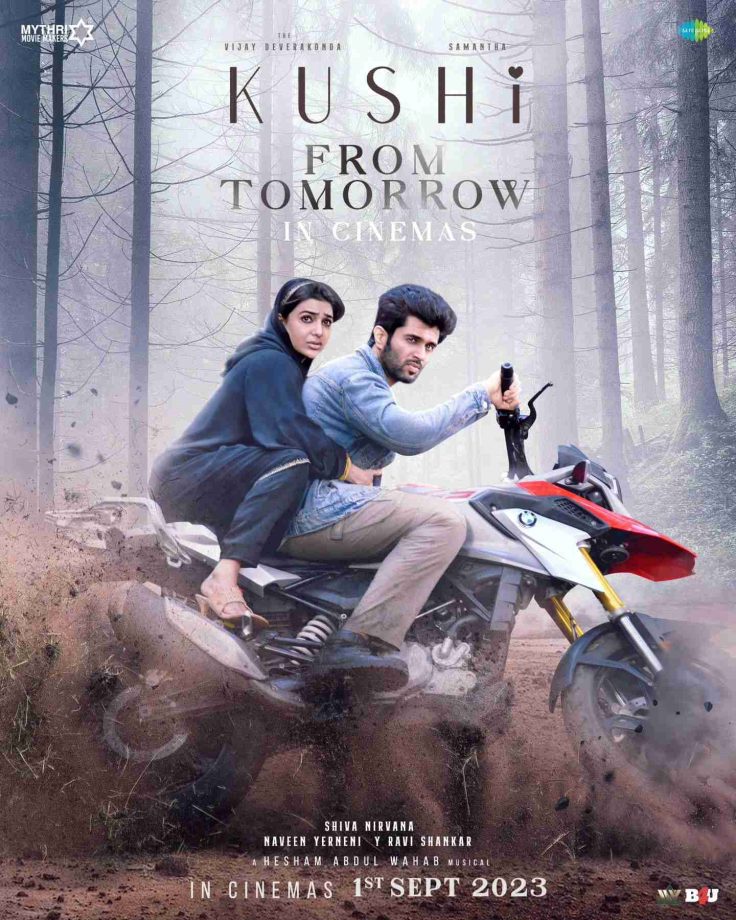 Witness the flavor of romance and drama in Vijay Deverakonda and Samantha Ruth Prabhu Starrer Kushi, releasing tomorrow 847573