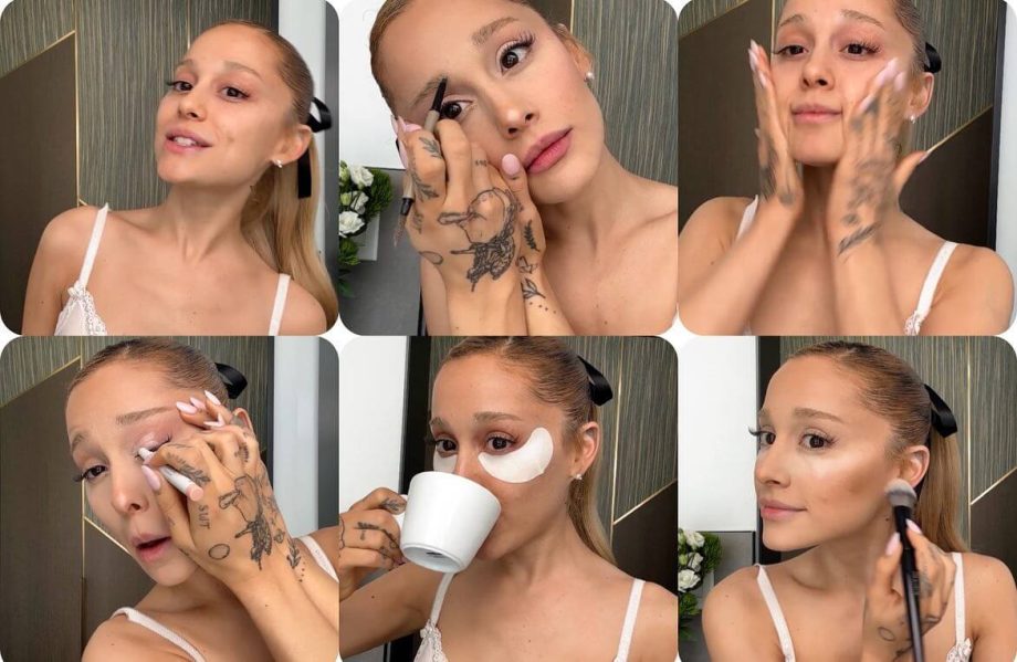 A sneak peek into Ariana Grande’s morning makeup routine 851160