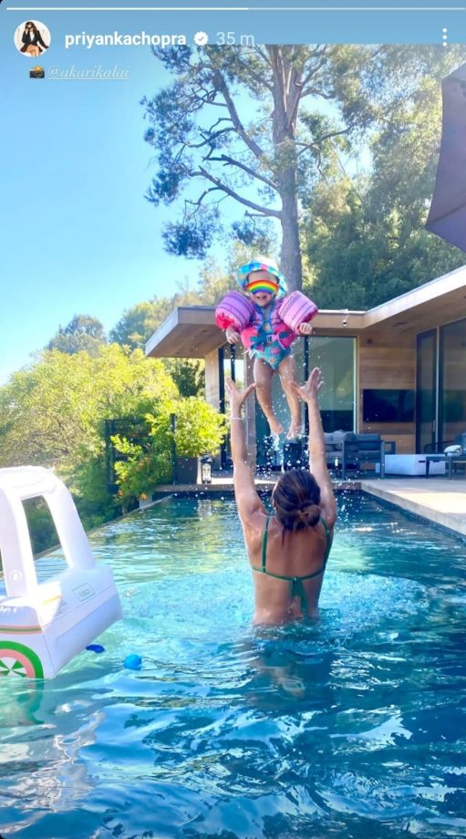 Adorable! Priyanka Chopra’s exotic pool day with daughter Malti Marie looks like this [Photos] 855197