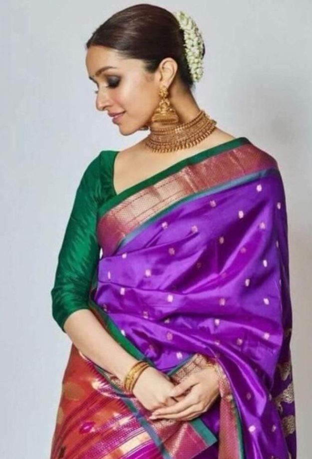 Alia Bhatt, shraddha kapoor to Kiara Advani: Celeb-approved silk saree and blouse designs to carry out on festivities 852044