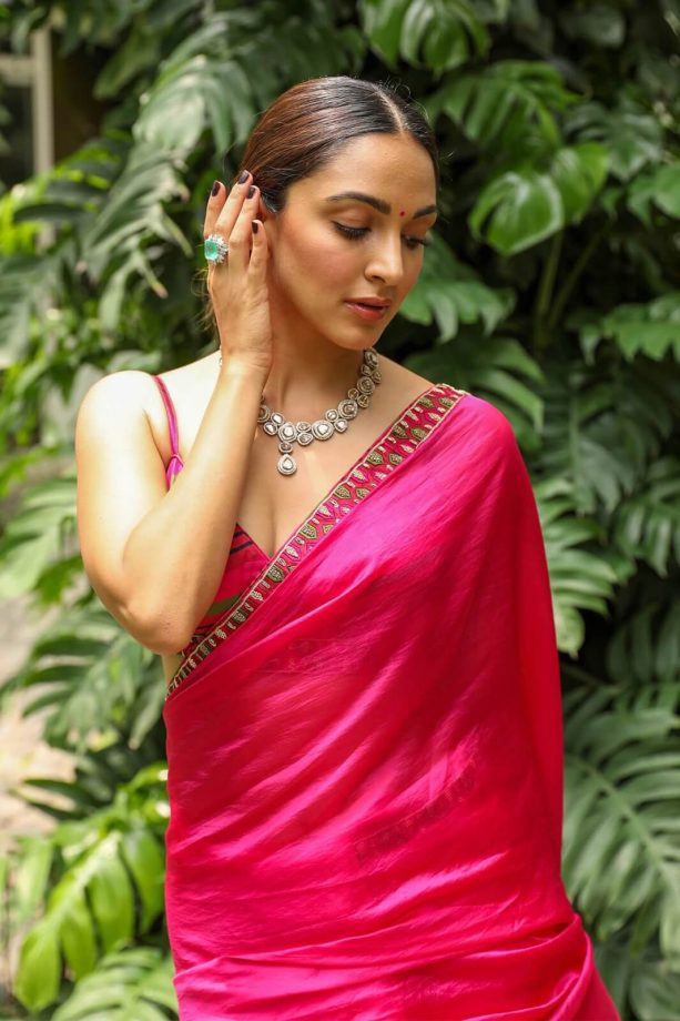 Alia Bhatt, shraddha kapoor to Kiara Advani: Celeb-approved silk saree and blouse designs to carry out on festivities 852042