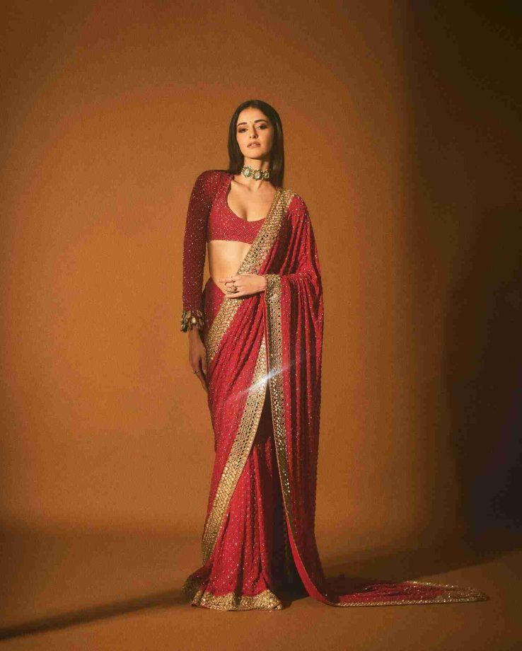 Ananya Panday, Janhvi Kapoor, And Shanaya Kapoor: Gen-z blouse designs to pair your modern sarees [In Photos] 853332