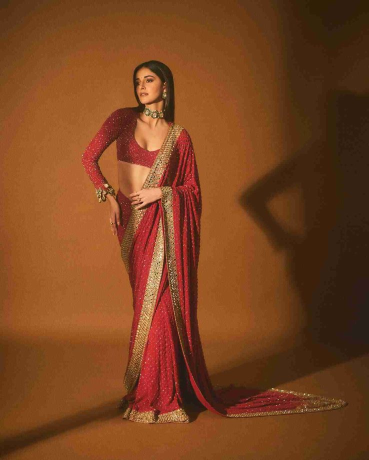 Ananya Panday, Janhvi Kapoor, And Shanaya Kapoor: Gen-z blouse designs to pair your modern sarees [In Photos] 853333