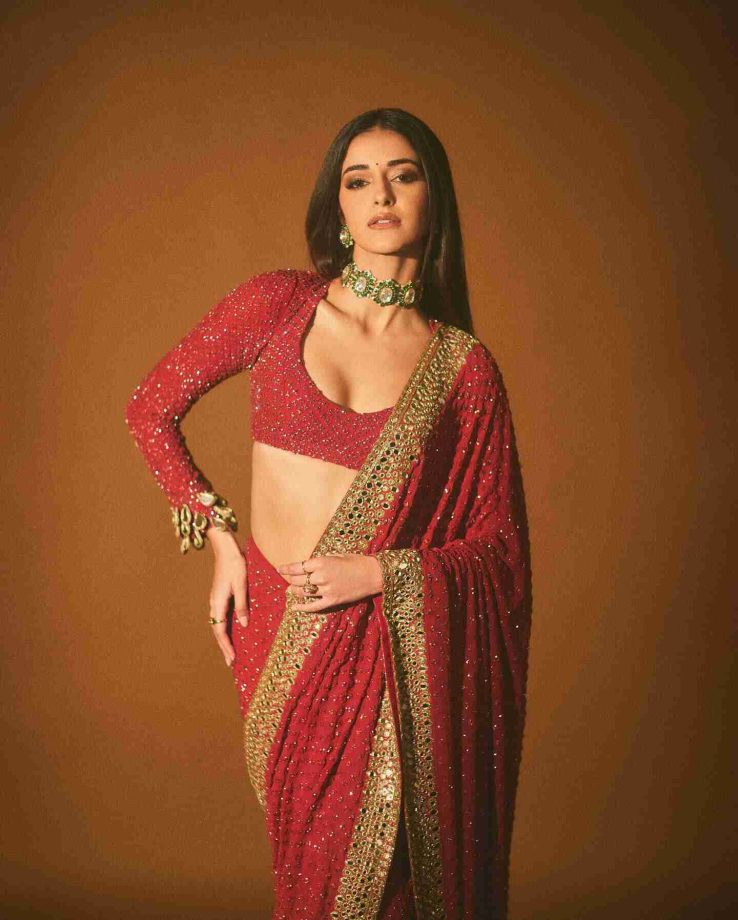 Ananya Panday, Janhvi Kapoor, And Shanaya Kapoor: Gen-z blouse designs to pair your modern sarees [In Photos] 853334