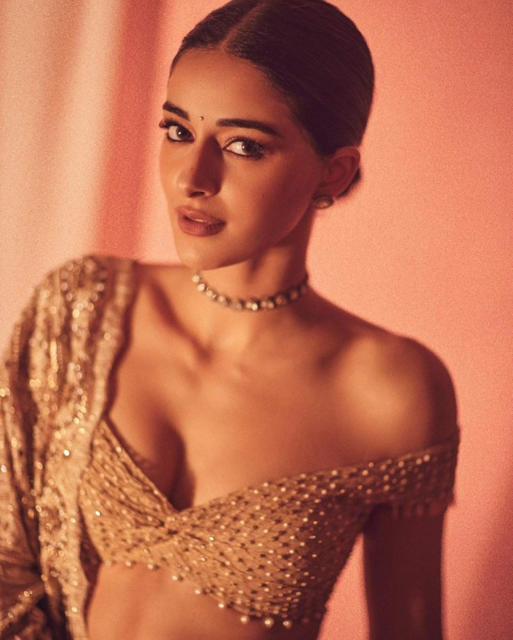 Ananya Panday, Rakul Preet Singh, And Manushi Chillar: Divas Set Trend In Indo-western Saree With Sultry Blouse 851319