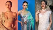 Ananya Panday, Rakul Preet Singh, And Manushi Chillar: Divas Set Trend In Indo-western Saree With Sultry Blouse 851320