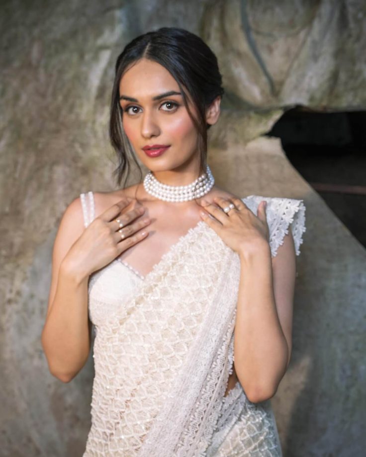 Ananya Panday, Rakul Preet Singh, And Manushi Chillar: Divas Set Trend In Indo-western Saree With Sultry Blouse 851299