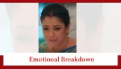 Anupamaa Spoiler: Anupamaa's emotional breakdown 849640
