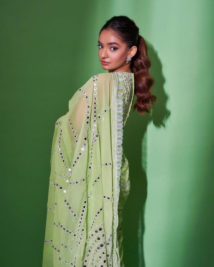 Anushka Sen, Avneet Kaur and Reem Sameer Shaikh glow in designer sarees [Photos] 855478