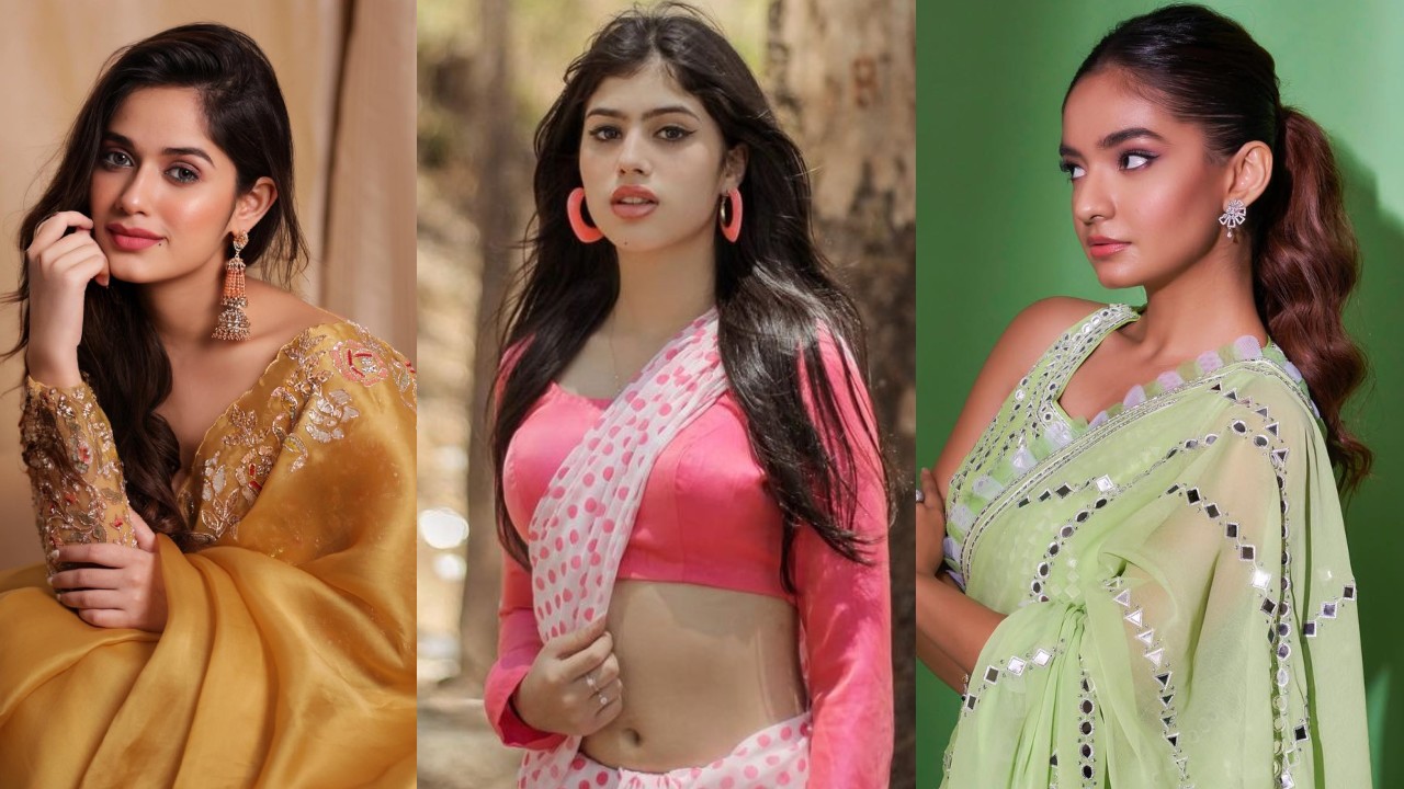 Anushka Sen, Jannat Zubair, And Riva Arora Share The Code To Be Desi Girl In Saree 857205