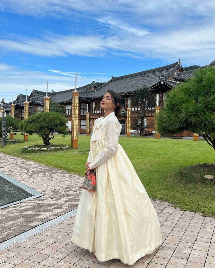 Anushka Sen Looks Alluring In Traditional Korean Outfit 'Hanbok', Checkout Gorgeous Photos 852179