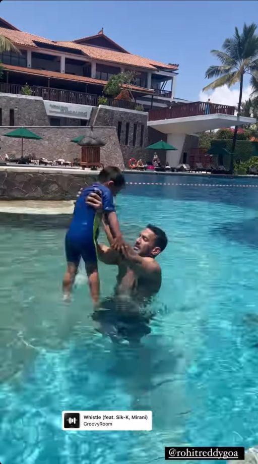 Pool Baby Anita Hassanandani Dives Into Water With Her Son And Husband, Checkout Photos 852199