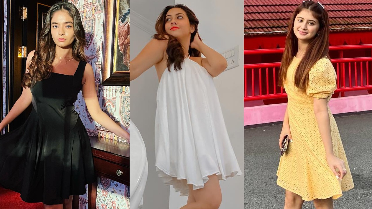Be The Sweetheart In One Piece Dresses Like Anushka Sen, Reem Shaikh, And Arishfa Khan 856030