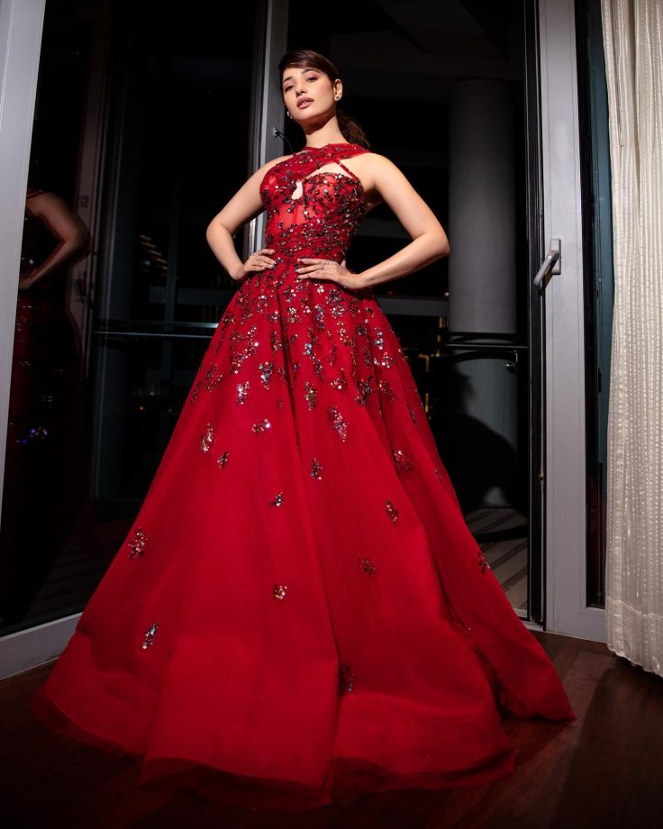 Pin by Harsha K on Anupama parameswaran | Fancy dresses long, Long gown  design, Simple gowns