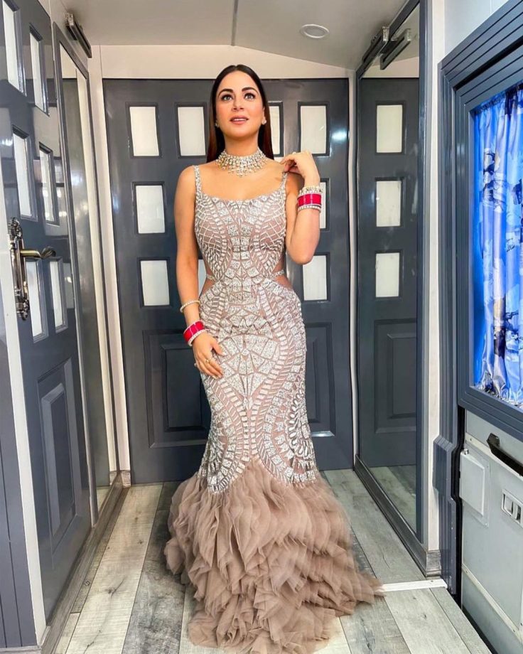 Engagement Wardrobe 101: Mouni Roy, Shehnaaz Gill and Shraddha Arya’s gowns to be your staples 854790