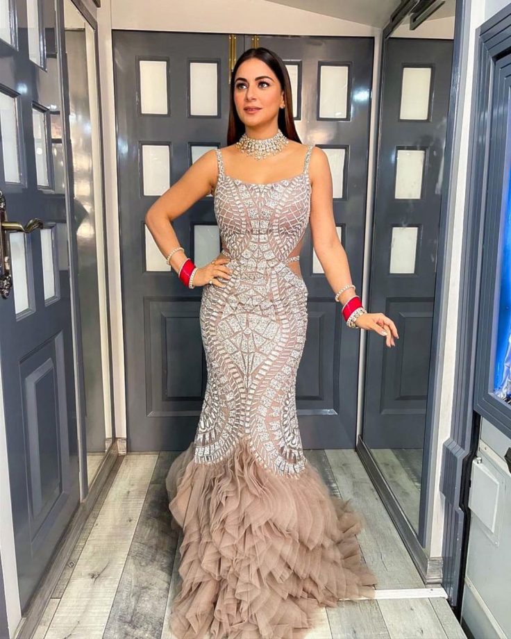 Engagement Wardrobe 101: Mouni Roy, Shehnaaz Gill and Shraddha Arya’s gowns to be your staples 854791