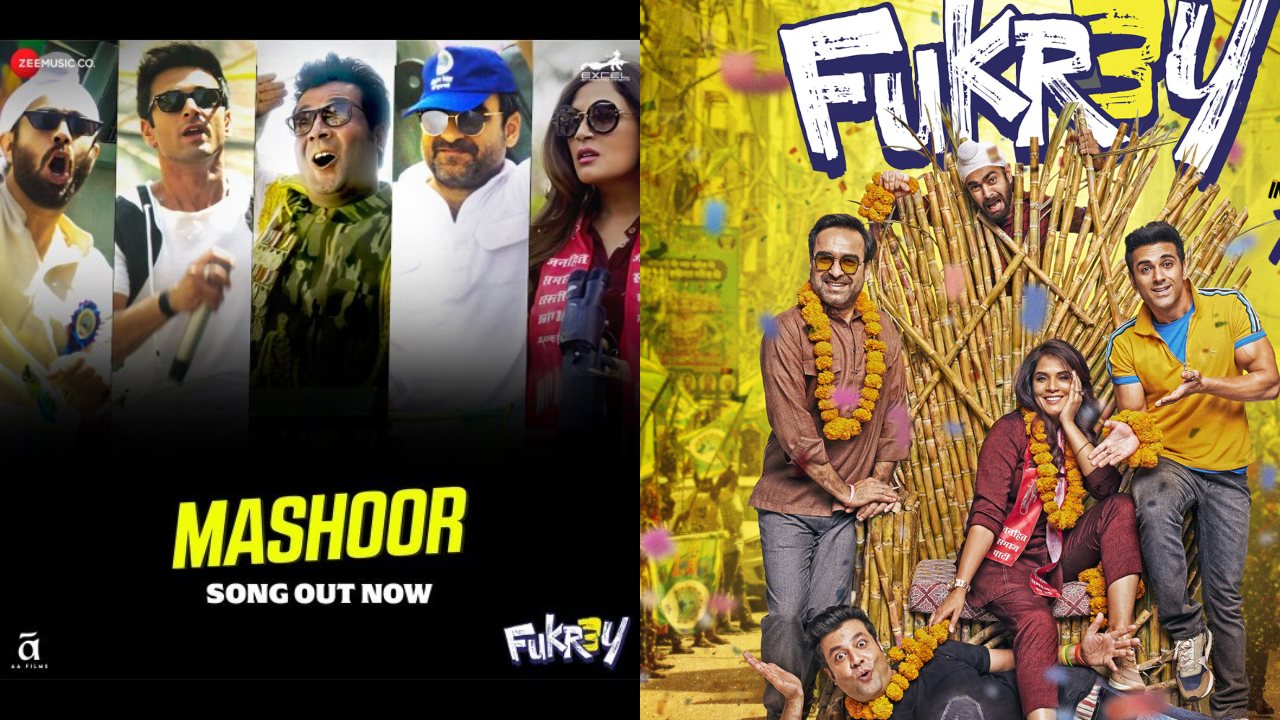 Excel Entertainment's 'Fukrey 3' Unveils Catchy New Track 'Mashoor,' Building Excitement for the Grand Release 854024