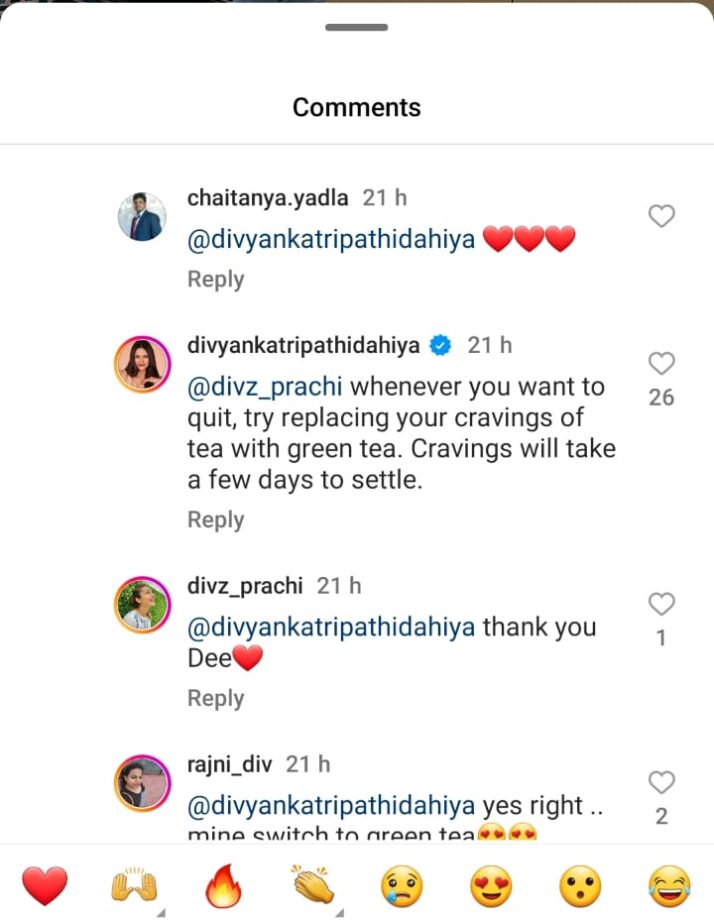 Fan slams Divyanka Tripathi for ‘caffeine intake’, latter says ‘whenever you want to quit…’ 849373