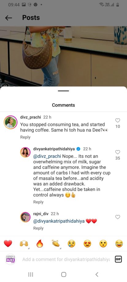 Fan slams Divyanka Tripathi for ‘caffeine intake’, latter says ‘whenever you want to quit…’ 849374