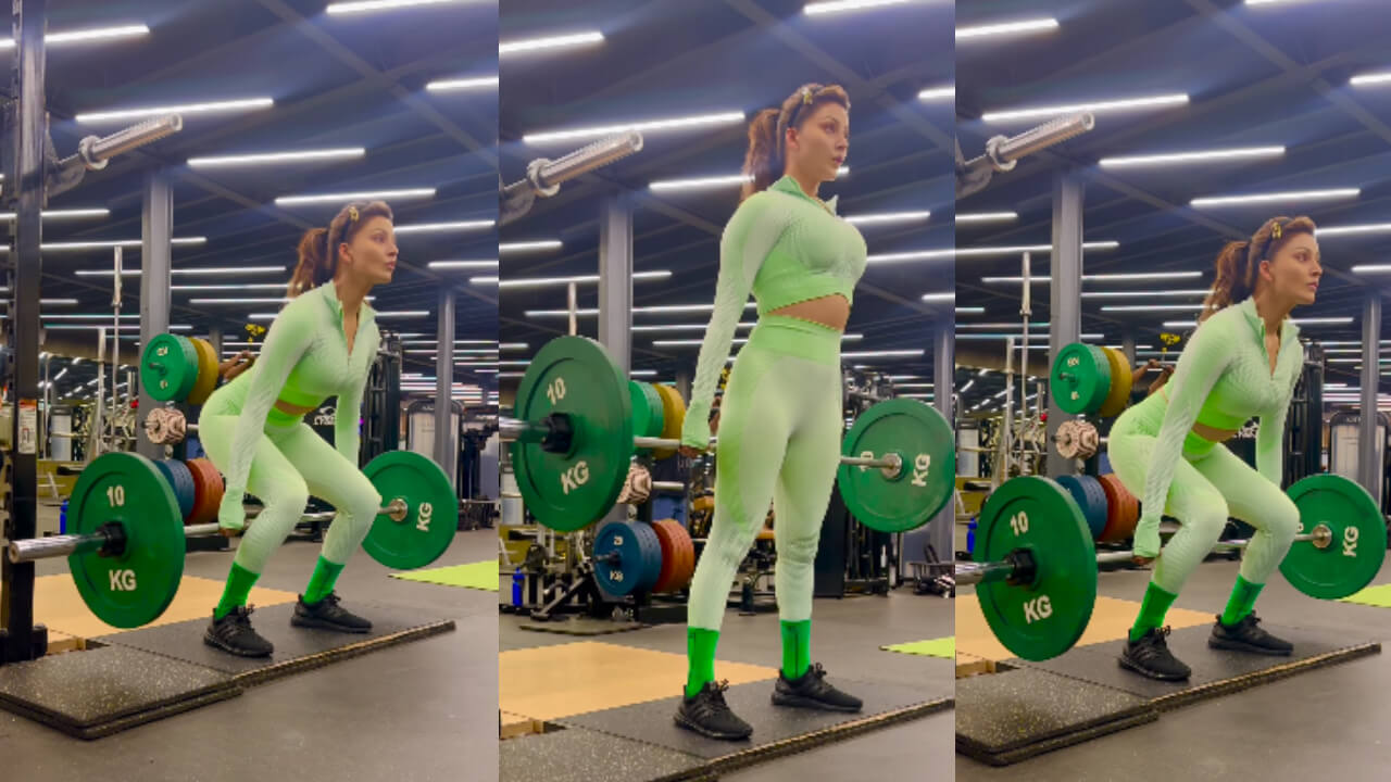 Fitness Queen! Urvashi Rautela’s Mondays are all about deadlifts, watch video 848426