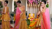 Ganesh Chaturthi Elegance: Shivangi Joshi Dazzles In Yellow Gharara Set 854404