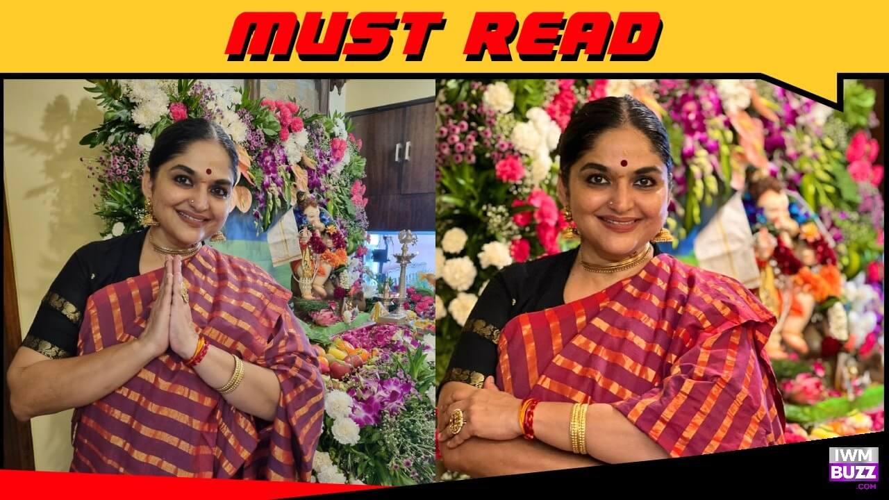 #GaneshChaturthi2023: We have a grand decor set up for Ganpati Bappa with real flowers: Indira Krishnan 853381