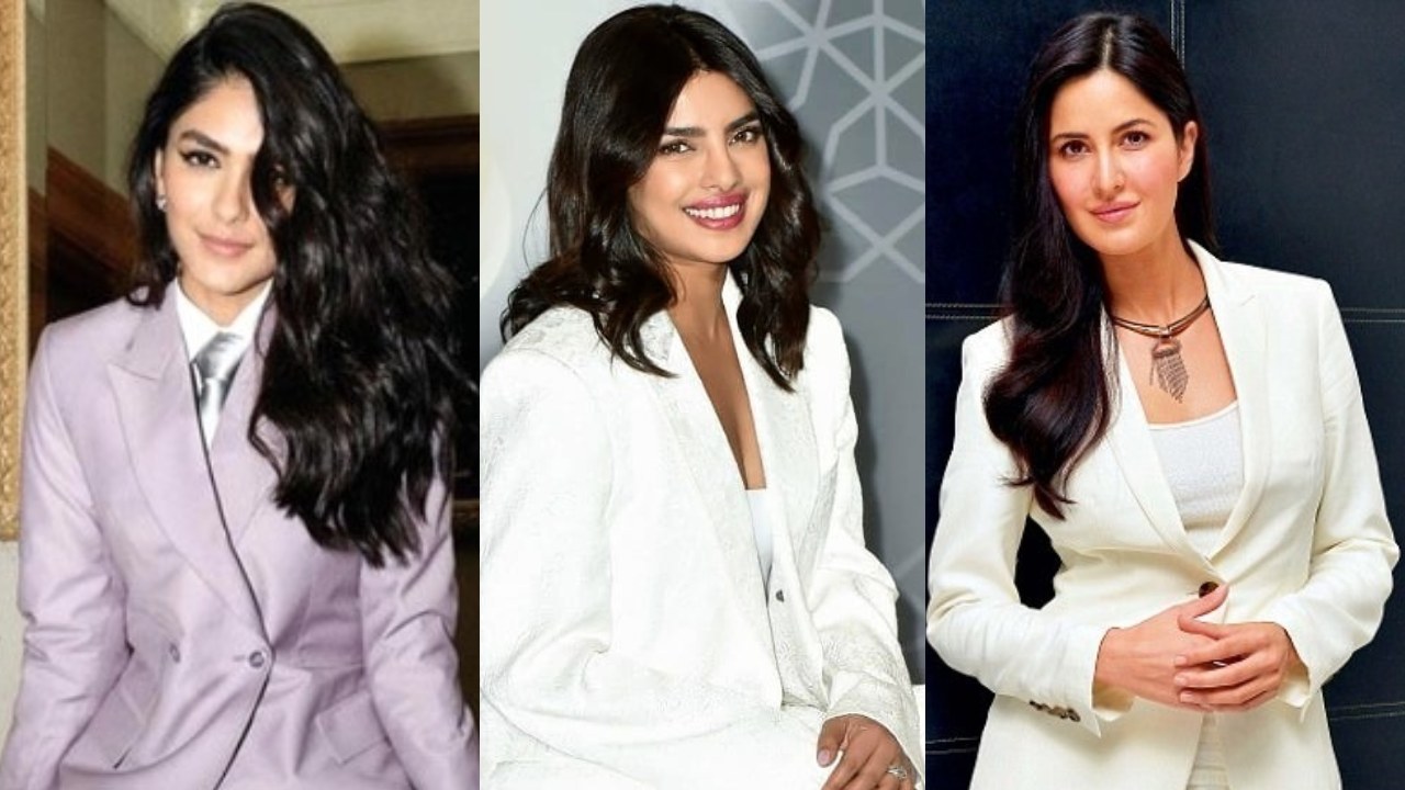 Get the blazer style guide from Katrina Kaif, Mrunal Thakur and Priyanka Chopra 853018