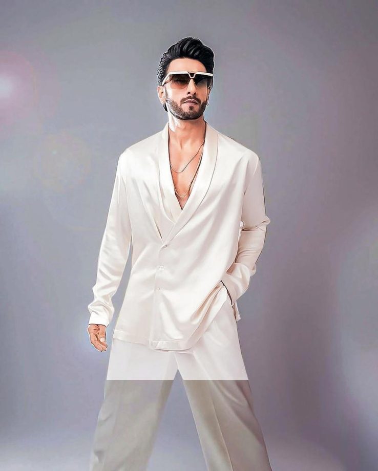 High fashion for men: Style a satin suit this season like Ranveer Singh 855062