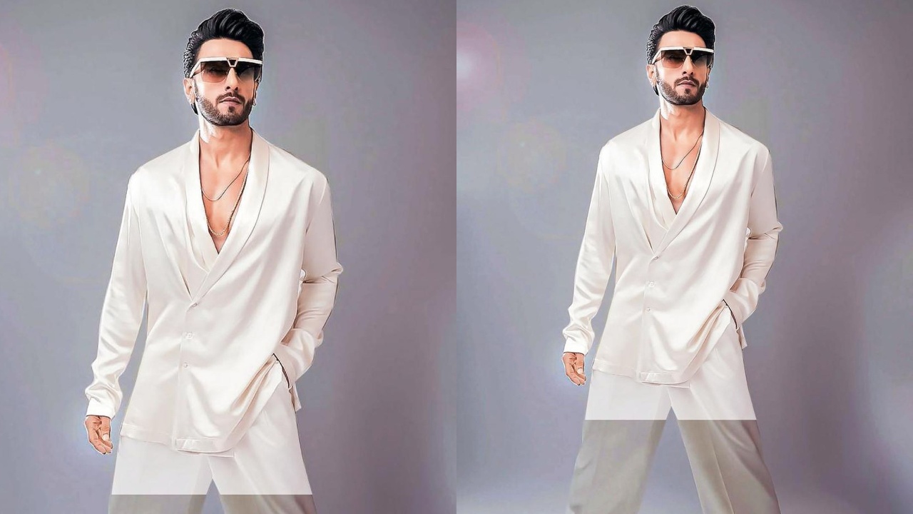 High fashion for men: Style a satin suit this season like Ranveer Singh 855060