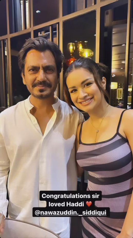 In Photos: Avneet Kaur gets candid with Nawazuddin Siddiqui, looks bold in bodycon 852506