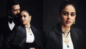 In Photos: Genelia Deshmukh And Riteish Deshmukh Exude 'Power Couple' Glam In Tailored Black Outfit 851430