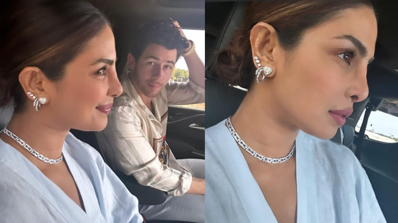 In Pics: Priyanka Chopra and Nick Jonas get candid and cosy as they take off to Texas 848552
