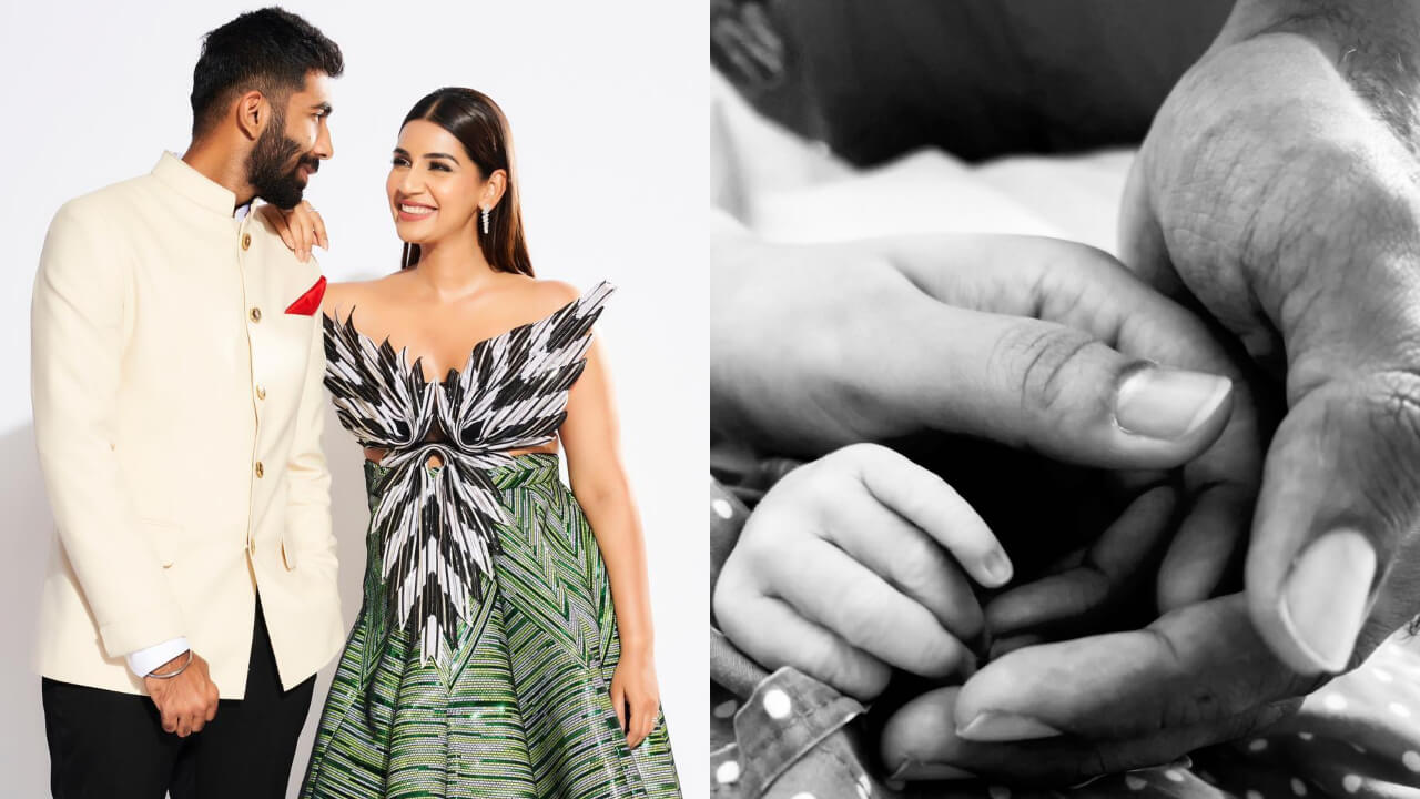 Jasprit Bumrah, With Wife Sanjana Ganesan  Welcomes First Child With A Sweet Post 848603