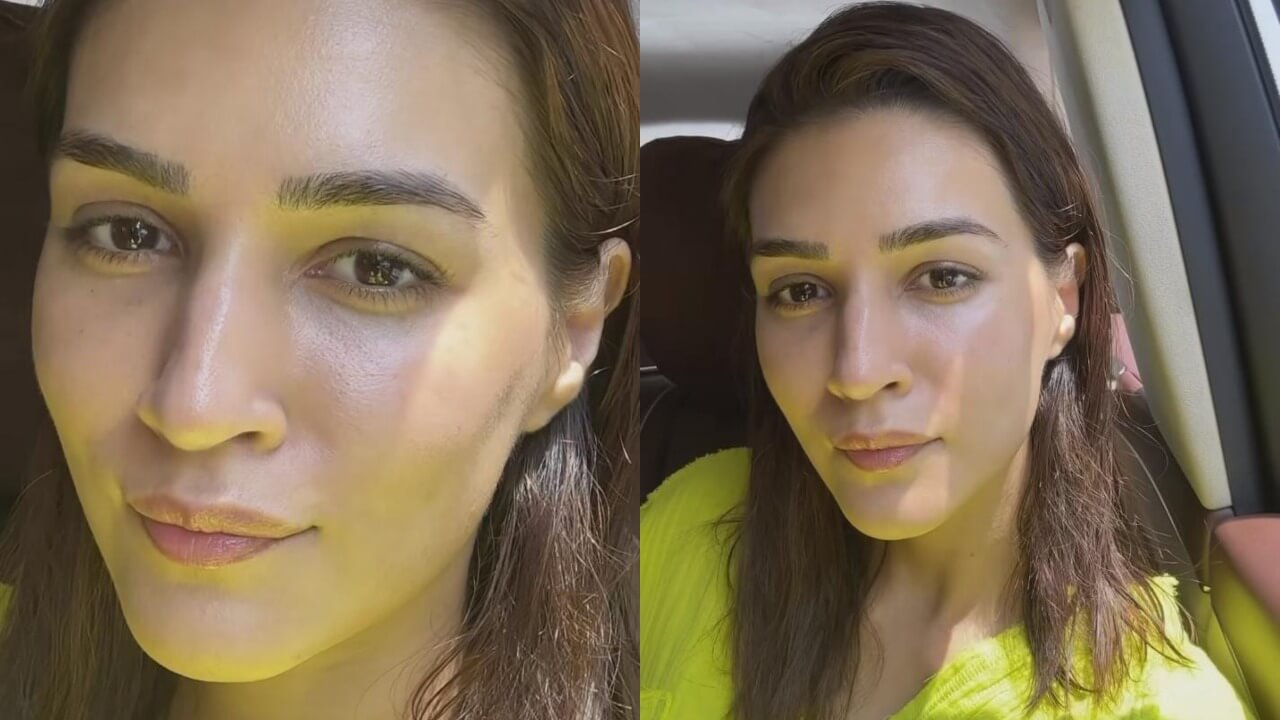 Kriti Sanon's Secret To Glowing Skin In Unfiltered Snaps 847959