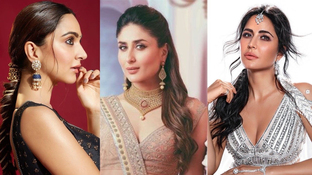 Learn trendy bridal hairstyle tips for this season from Kareena Kapoor, Kiara Advani and Katrina Kaif 856783