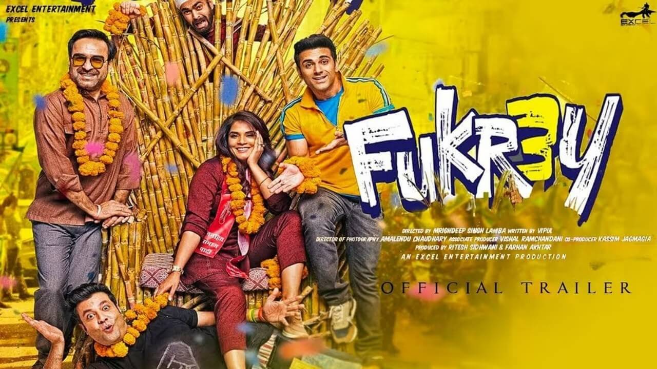 Let the fukrapanti start! The trailer of Excel Entertainment's Fukrey 3 is to be released on 5th September 2023 848366