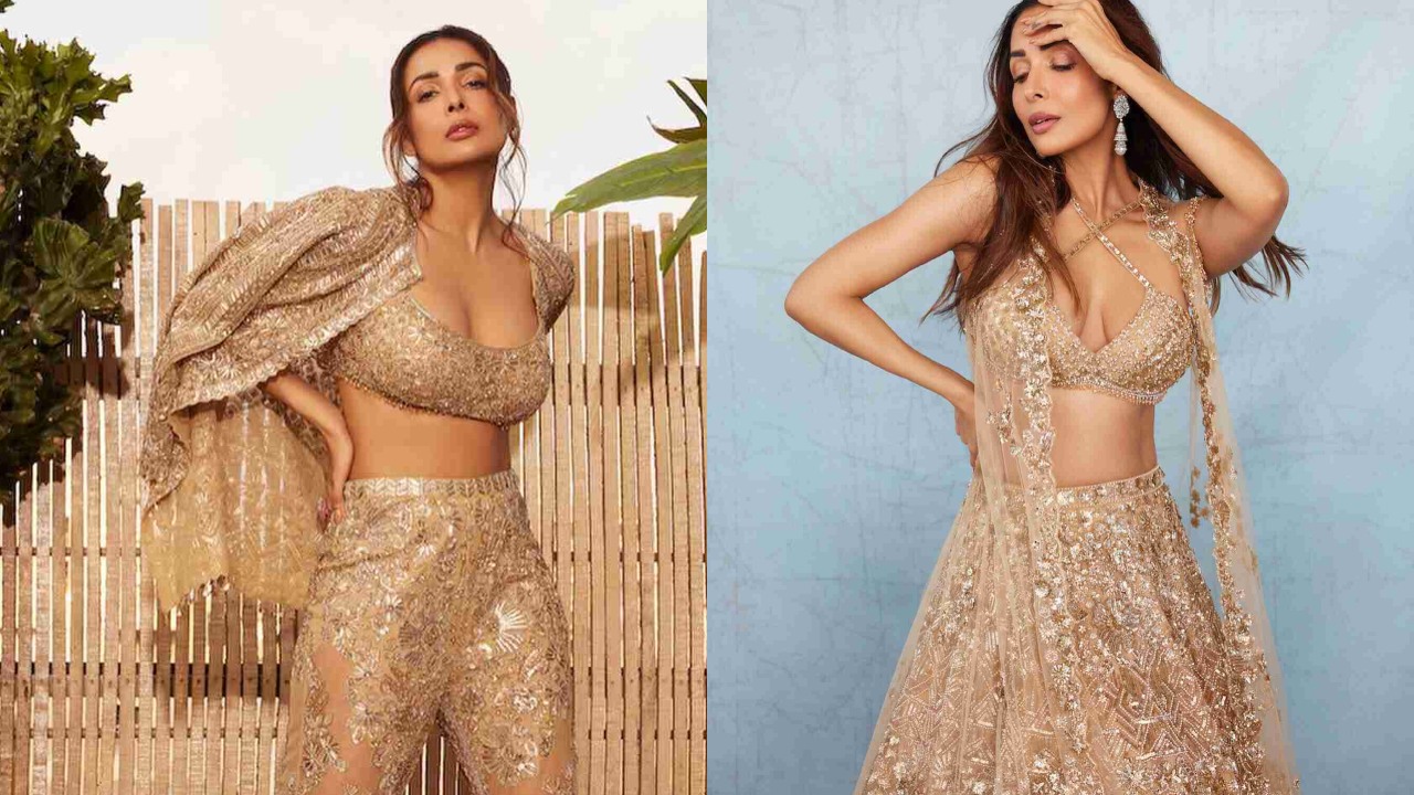 Make Your Wedding Festivities Lavish With Malaika Arora's Traditional Guide To Slay In Glittery Ensembles 852761