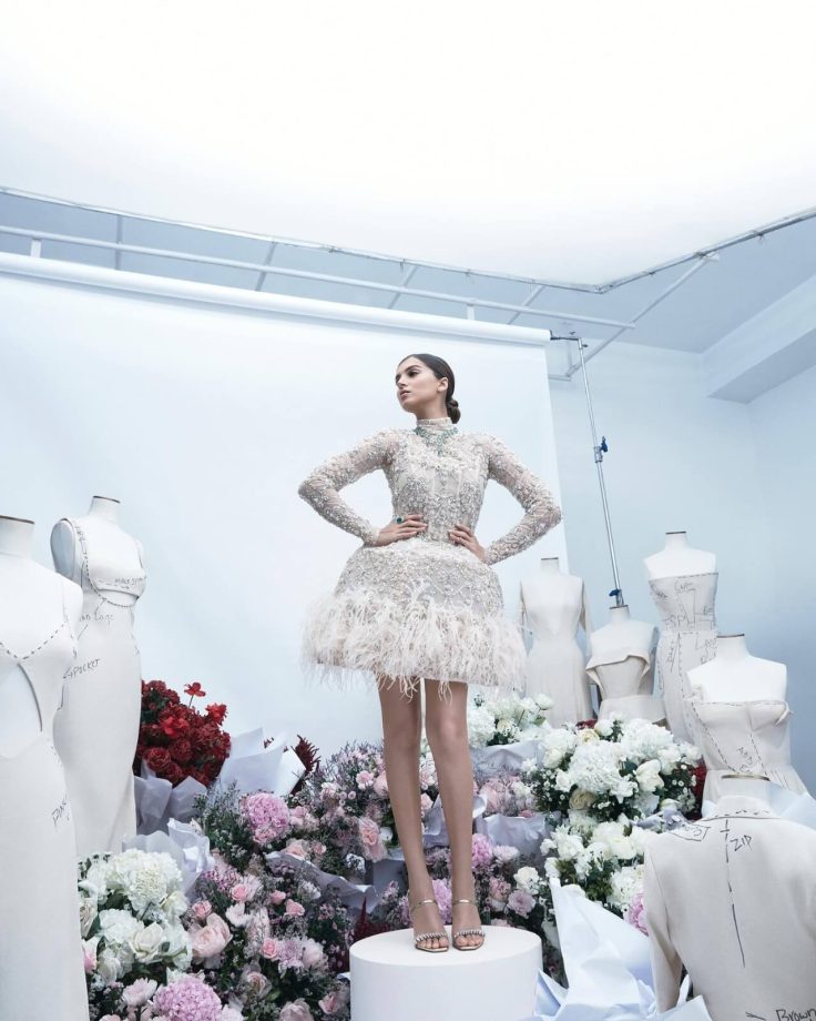Mini Dress To Bridal Gown: Tara Sutaria Looks Astonishing In Falguni Shane Peacock Couture 850968