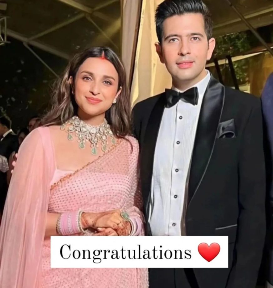 Parineeti Chopra and Raghav Chadha's first photo as newlyweds goes viral 855170