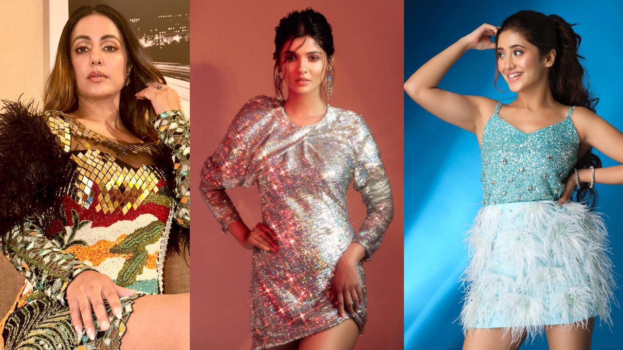 Party Wear Dresses For Women: Give a glam spin like Hina Khan, Shivangi Joshi and Pranali Rathod