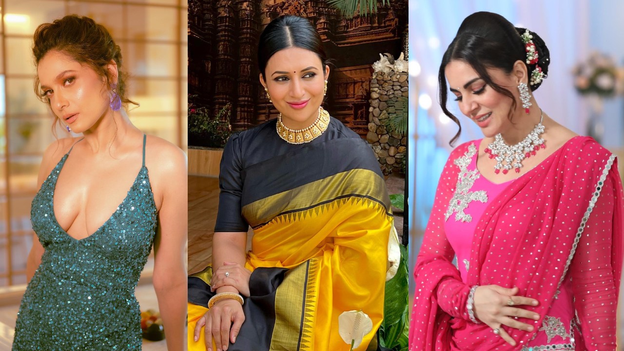 Perfect bridal hairstyles for your big day! Take leads from Ankita Lokhande, Divyanka Tripathi and Shraddha Arya 854222