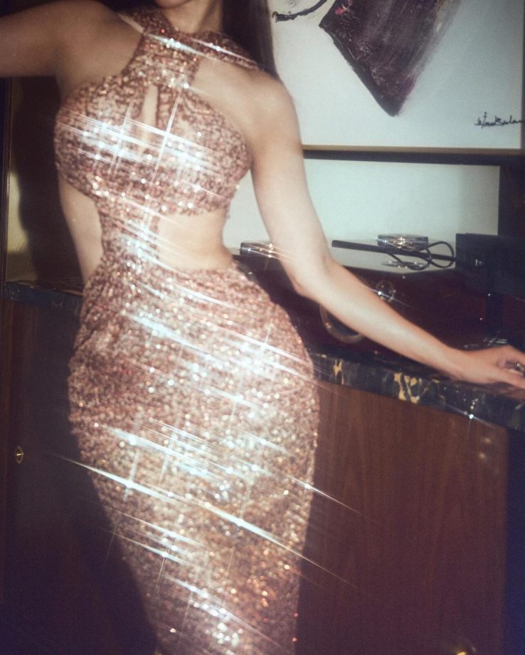 [Photos] Mouni Roy’s sparkly cutout gown is perfect for your cocktail parties 852395