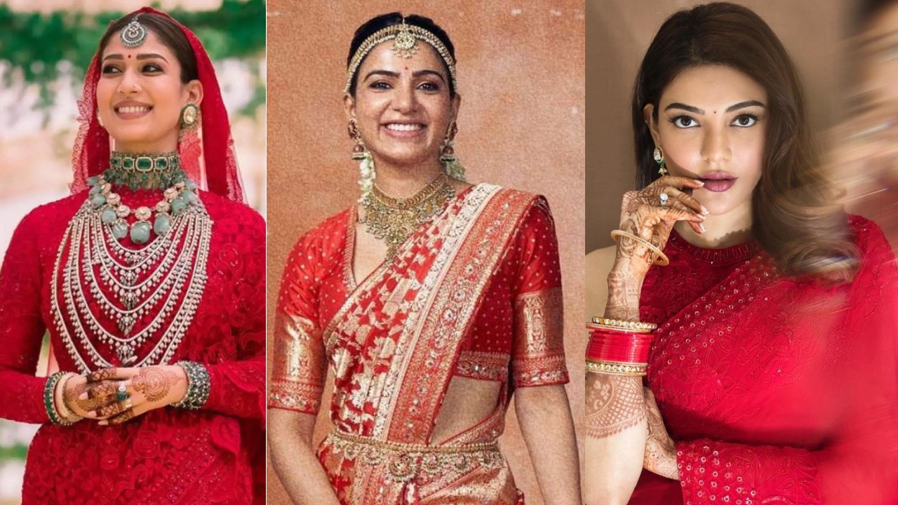 Planning for your big day? Kajal Aggarwal, Nayanthara & Samantha Ruth Prabhu’s bridal sarees to inspire 857256