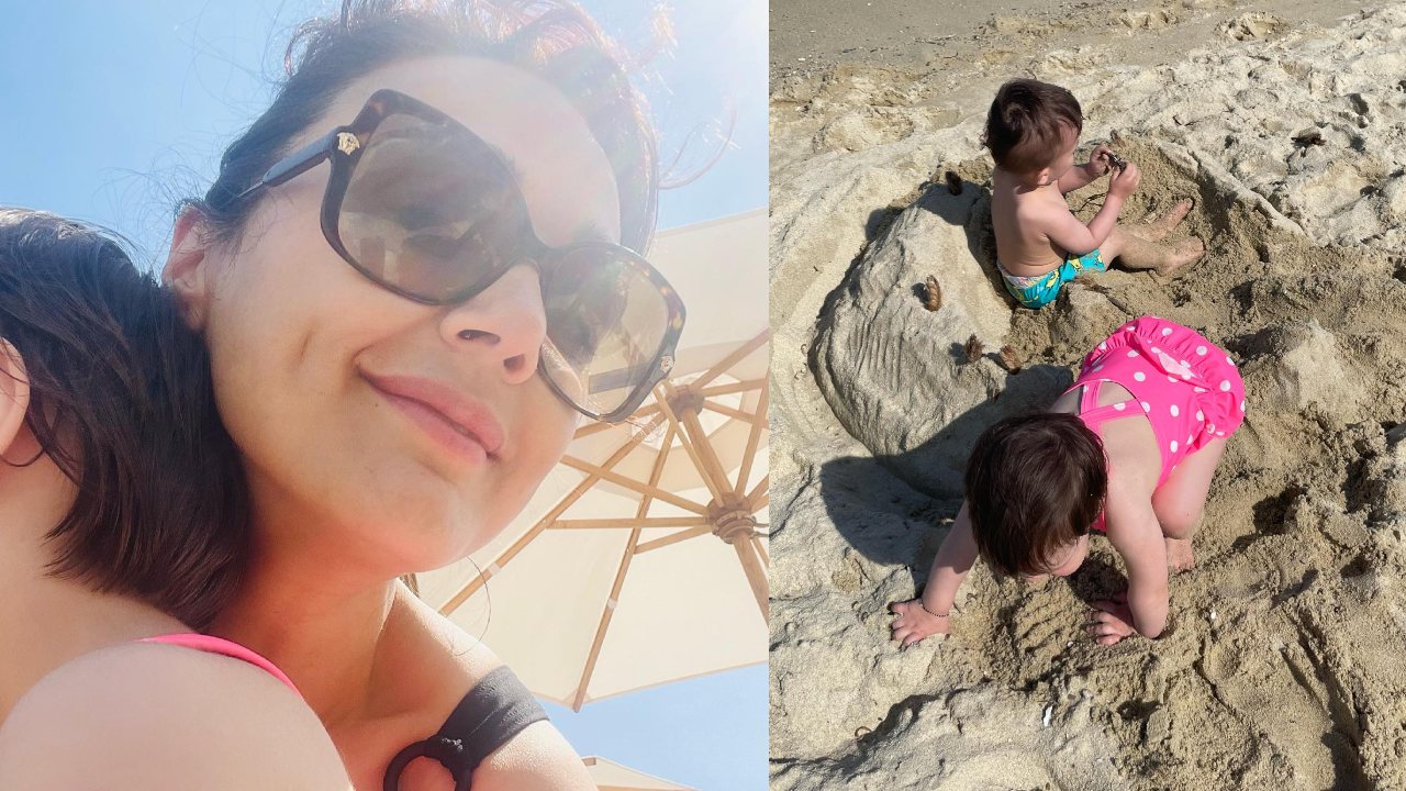 Preity Zinta enjoys a beachside weekend in Los Angeles with her twins 857071