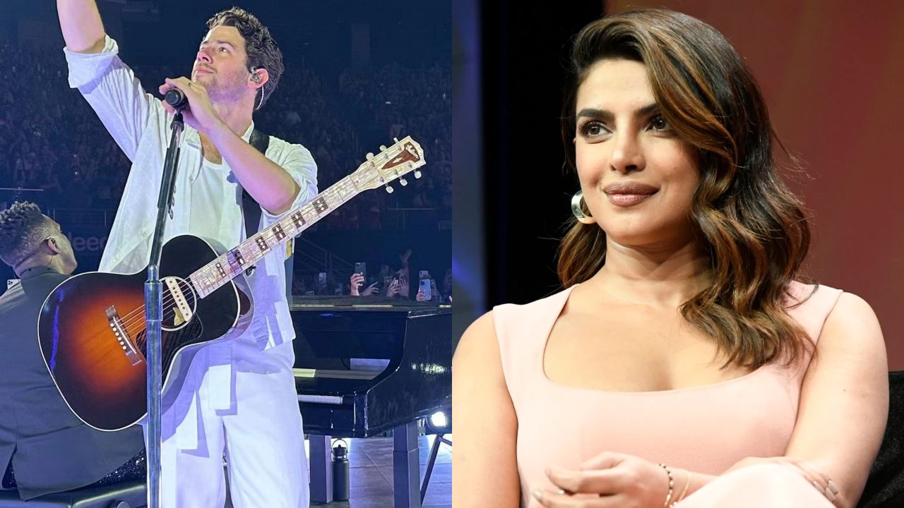 Priyanka Chopra cheering for husband Nick Jonas during his concert is winning the internet, watch 848946