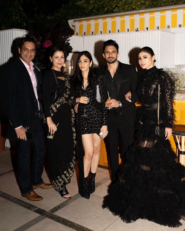 Shilpa Shetty And Mouni Roy Style Their Night Event In Glittery Gowns, Take Cues 857186
