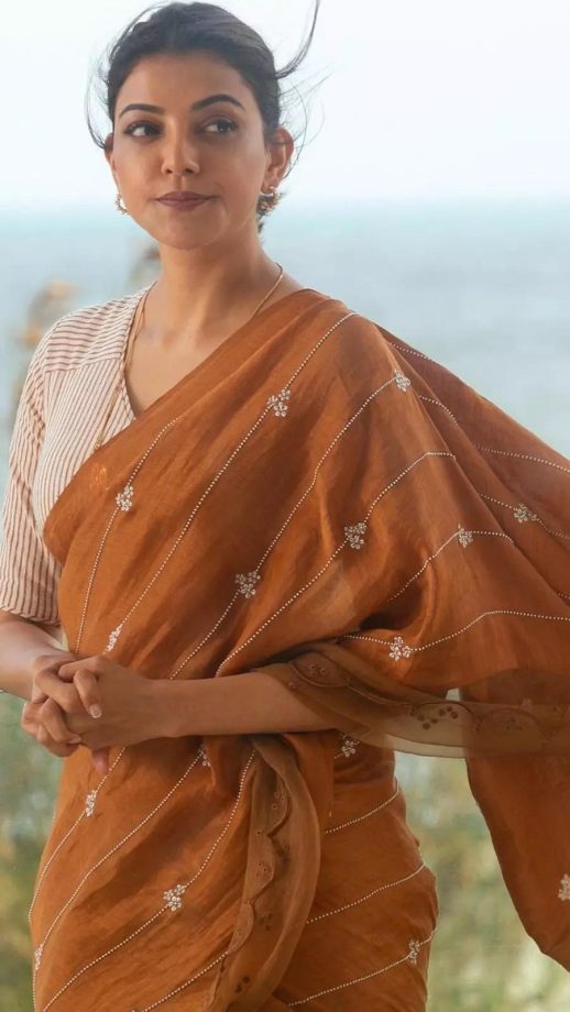 Slay the 9 to 5 in stylish sarees: Steal from Sai Pallavi, Rakul Preet & Kajal Aggarwal 856591