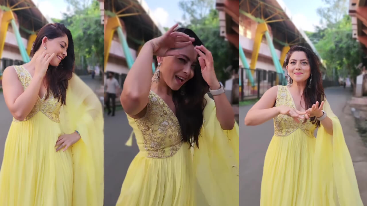 Too Late But Sonalee Kulkarni Follows 'What Jhumka' Trend In Beautiful Yellow Anarkali, Watch 847902
