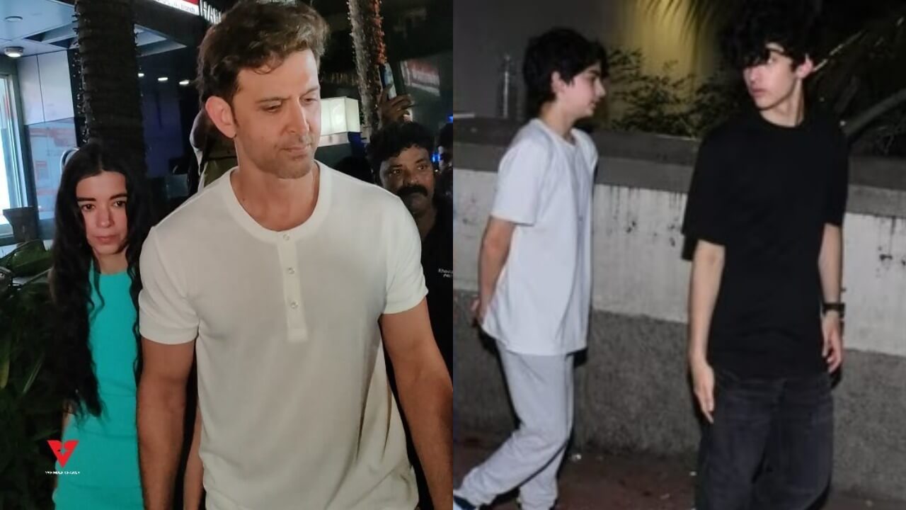 Viral Video! Hrithik Roshan-Saba Azad go on day out with Hrehaan and Hridaan 848294