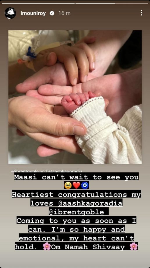 Aashka Goradia And Brent Goble Welcome First Child, Mouni Roy Says 'Can't Wait' 864799